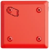 Беспроводная настенная кнопка для активации пожарной тревоги вручную Ajax ManualCallPoint (Red)Jeweller - 2