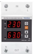 Регульований захисник напруги та струму TAXNELE TVPS1-63D