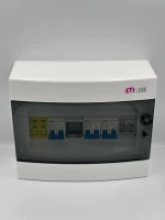 Щит защиты  12WAY по солнечным панелям и инвертору 1ф по переменному току