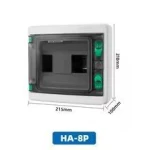 Щит герметичный распределительный на 8 модулей TAXNELE HА