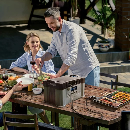 Портативная зарядная станция Allpowers S2000 405 405 mAh (1500Wh) с 4 розетками 220V EU (AP-SS-009)