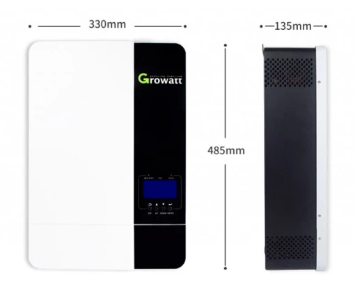 Инвертор OFF-GRID Growatt 5кВт White (SPF 5000 ES)