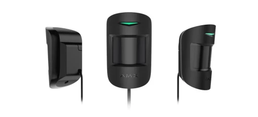 Проводной ИК датчик движения Ajax MotionProtect Fibra