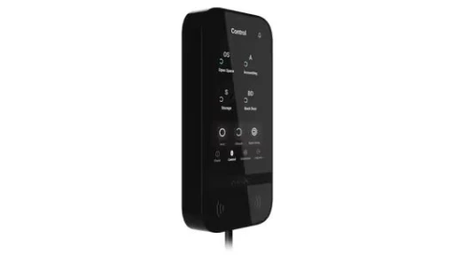 Дротова клавіатура Ajax KeyPad TouchScreen Fibra
