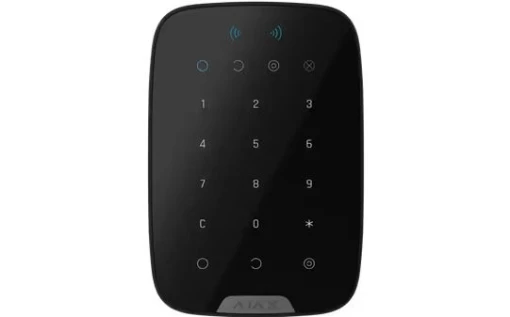 Беспроводная клавиатура с сенсорными кнопками Ajax Keypad S Plus Jeweller