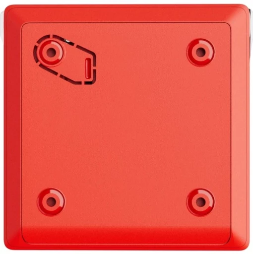 Беспроводная настенная кнопка для активации пожарной тревоги вручную Ajax ManualCallPoint (Red)Jeweller