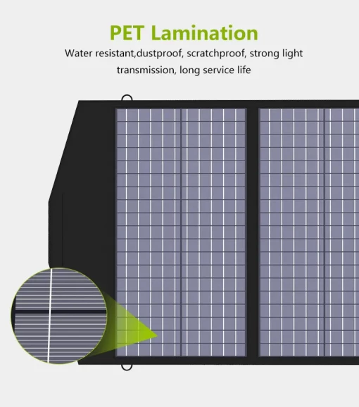 Поликристаллическая солнечная панель ALLPOWERS AP-SP-027-BLA-NEW 100 W 18V 11А для домашней солнечной электростанции