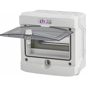 Щит герметичний розподільчий ECH-8G 8 модулів IP-65 ETI