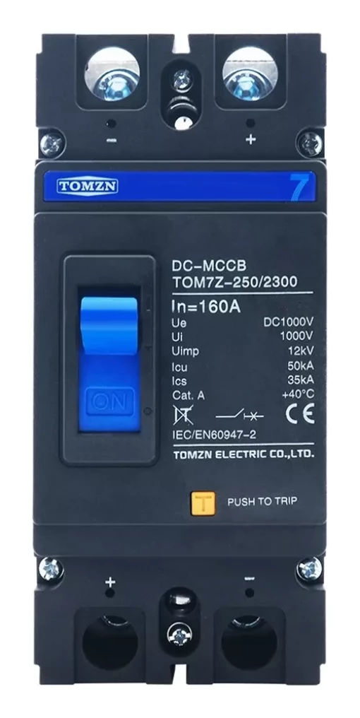 Автоматический выключатель TOMZN 2P DC MCCB 1000V 250A