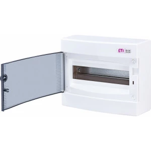 Щит зовнішній розподільчий ECT 12PT 12 модулів (прозорі двері) IP-40 ETI