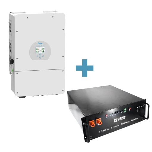 Комплект!! Гибридный инвертор DEYE SUN-12K-SG04LP3 трёхфазный 12 кВт+Акумуляторная батарея Lithtech TE4000 48V