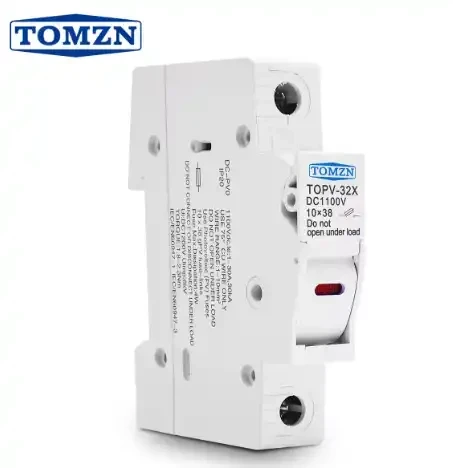 Держатель предохранителей TOMZN 1P DC Fuse Holder с LED индикатором