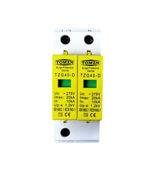 Пристрій захисту від перенапруг TOMZN 2P AC SPD 275V 10-20KA