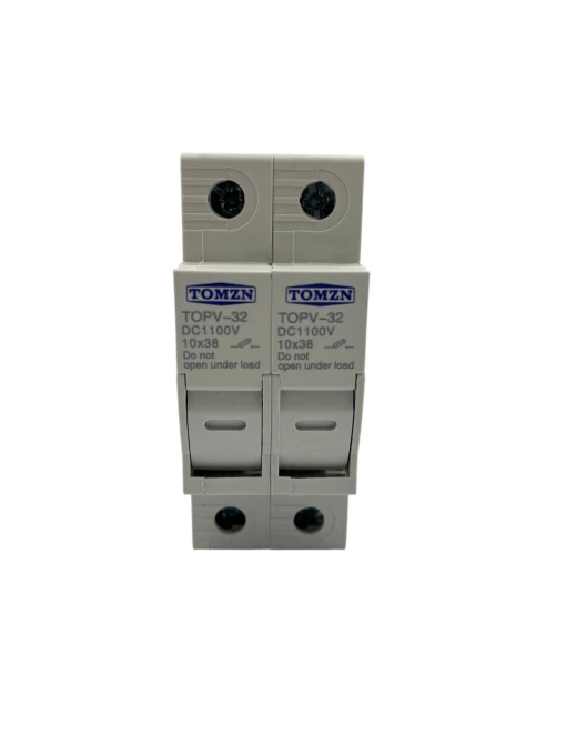 Держатели предохранителей постоянного тока TOMZN 2P DC Fuse Holder без светодиодного индикатора (LED)