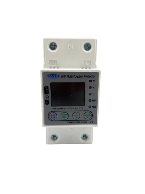 Однофазная защита напряжения, тока и утечки TOMZN TOMPD-63L (без WIFI)