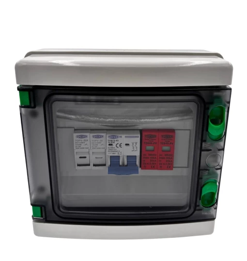 Щит захисту TOMZN по сонячним пенелям на 1 сонячне поле DC HA IP65