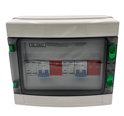 Щит защиты TOMZN по солнечным пенелям на 2 солнечных поля DC HA IP65