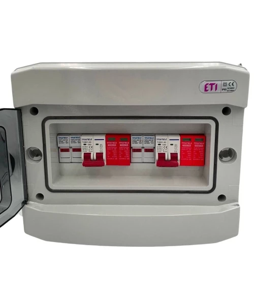 Щит защиты 12WAY по солнечным панелям и инвертору по переменному току