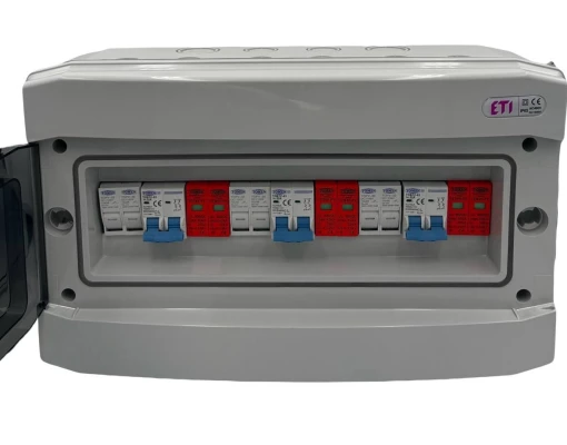 Щит защиты по солнечным панелям и инвертору 18WAY DC