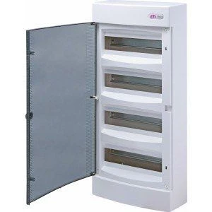 Щит наружный распределительный ECT 48PT, 48 модулей (прозрачные двери), IP-40, ETI