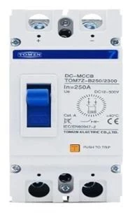 Автоматический выключатель TOMZN DC 250A 500V TOM7Z-B250/23-DO