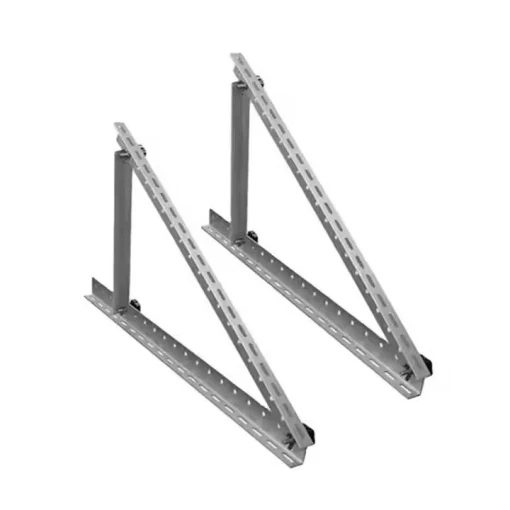 Кронштейны для крепления на солнечной панели с регулируемым наклоном на плоской поверхности